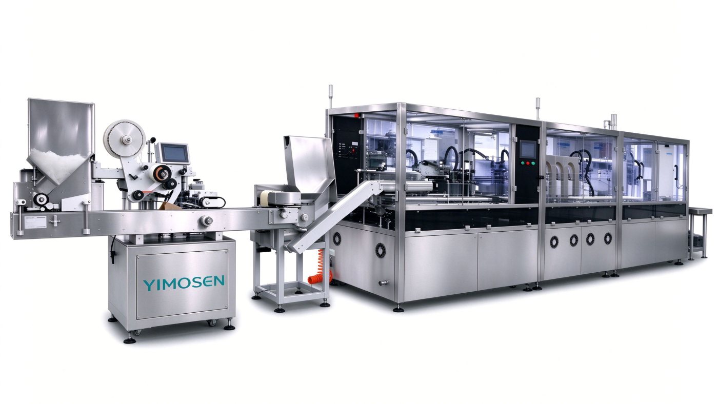 真空采血管促凝生产线 - YIMOSEN